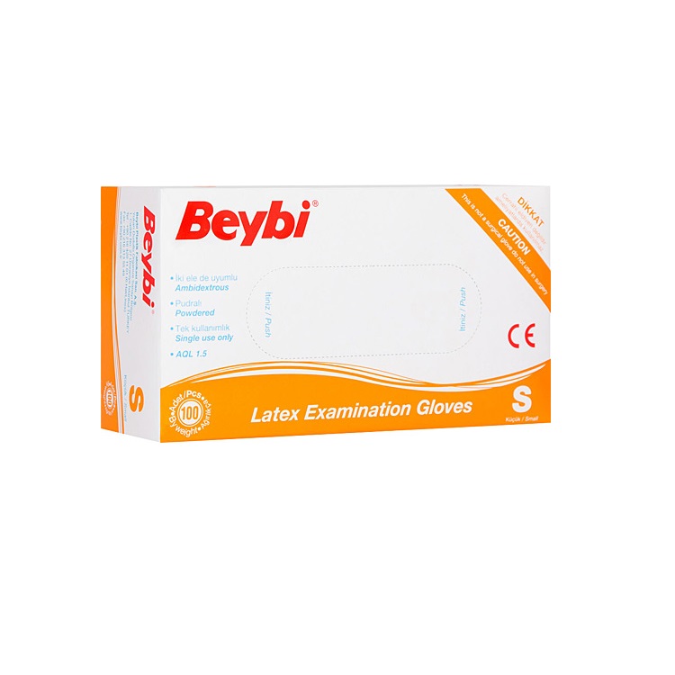 BEYBİ LATEKS PUDRALI MUAYENE ELDİVENİ S (20)